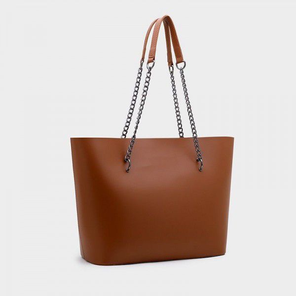 Bag for women fall 2019 new Korean version of fashion bulk shoulder bag casual hand-held bucket bag for women