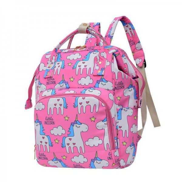 A new unicorn backpack with a large capacity travel pack for stylish maternity bags