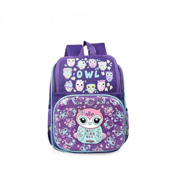 New kindergarten schoolbag cartoon cute 3-6 - year - old children's backpack wholesale space bag