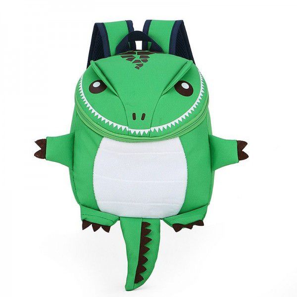 Korean version of kindergarten schoolbag 3D dinosaur schoolbag cartoon cute early education baby backpack wholesale