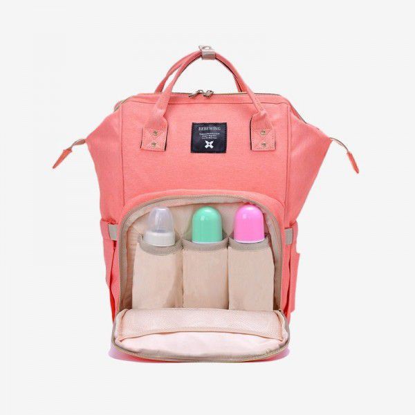 Mother bag upgrade version of multi-functional large capacity double shoulder mother bag waterproof mother bag maternal and child package pregnant women package