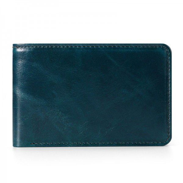 New leather men's wallet for foreign trade