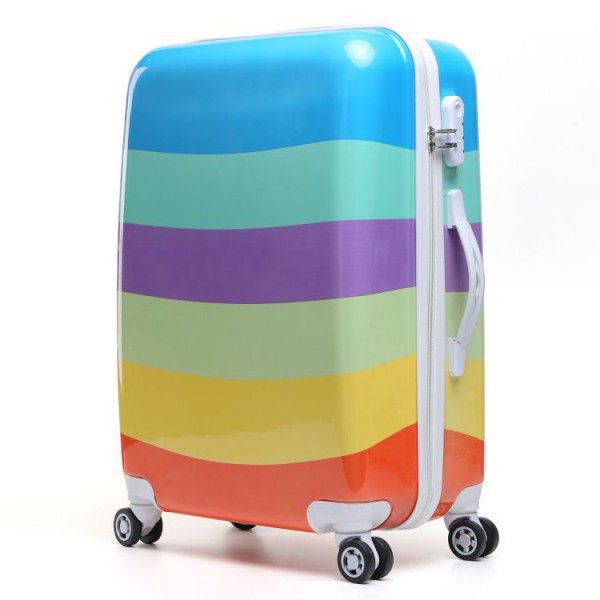 Cartoon Cardan wheel 20 inch luggage case women's bag 24 inch children's Trolley Case traveling case boy student's bag