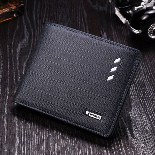 Men's wallet, horizontal style, off the shelf fashion, multi-functional wallet, card bag, cross-border goods source, one-off consignment