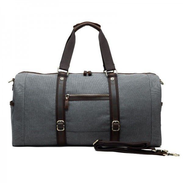 New travel large capacity handbag single-shoulder slant multi-functional luggage bag casual men's canvas men's bag