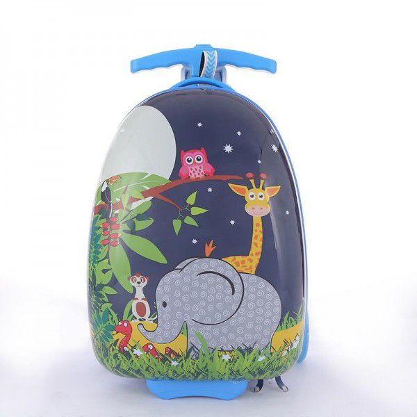 New 16 inch trolley case, creative children's suitcase, schoolboy's scooter, case and bag manufacturer customized one for delivery