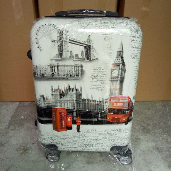 Customized pattern travel box cute bear type pull rod box 20 inch children's box 24 inch luggage factory direct sales