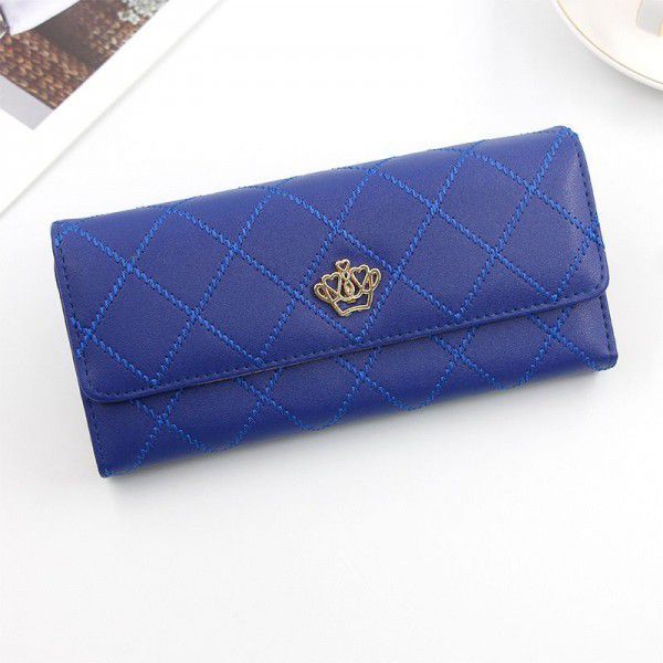 New medium and long Korean women's purse large capacity multi-functional wallet multi card zero wallet