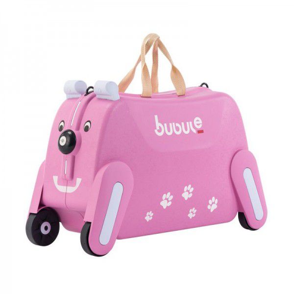 [one hair substitute] bubule children's suitcase 19 inch dog creative lovely suitcase for riding and sitting