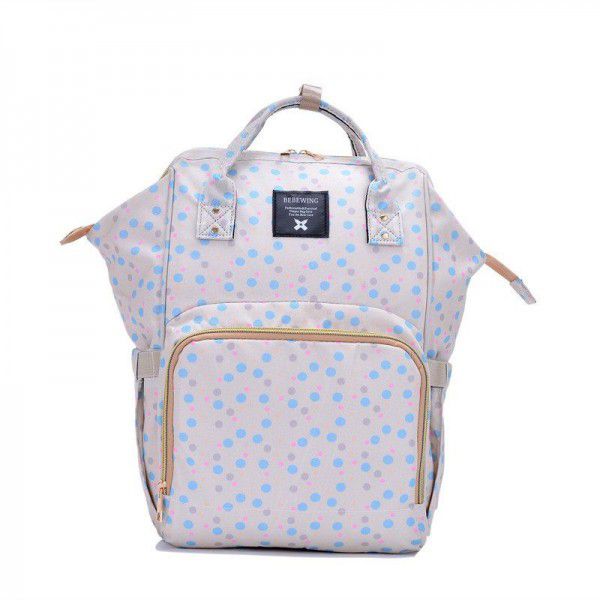 New travel storage multifunctional large capacity Mommy bag double shoulder Mommy bag out backpack fashion mother baby bag
