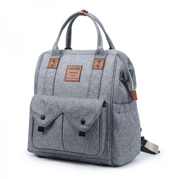 New multifunctional Mommy bag, large capacity mother baby bag, portable backpack, fashion backpack, boffin