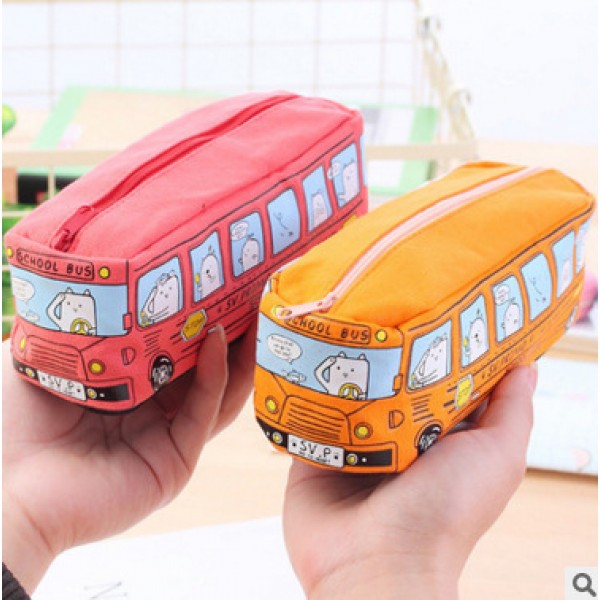 2017 creative student stationery small animal bus ...