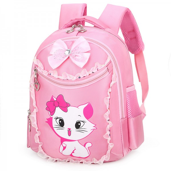 2019 new children's backpack little princess breat...